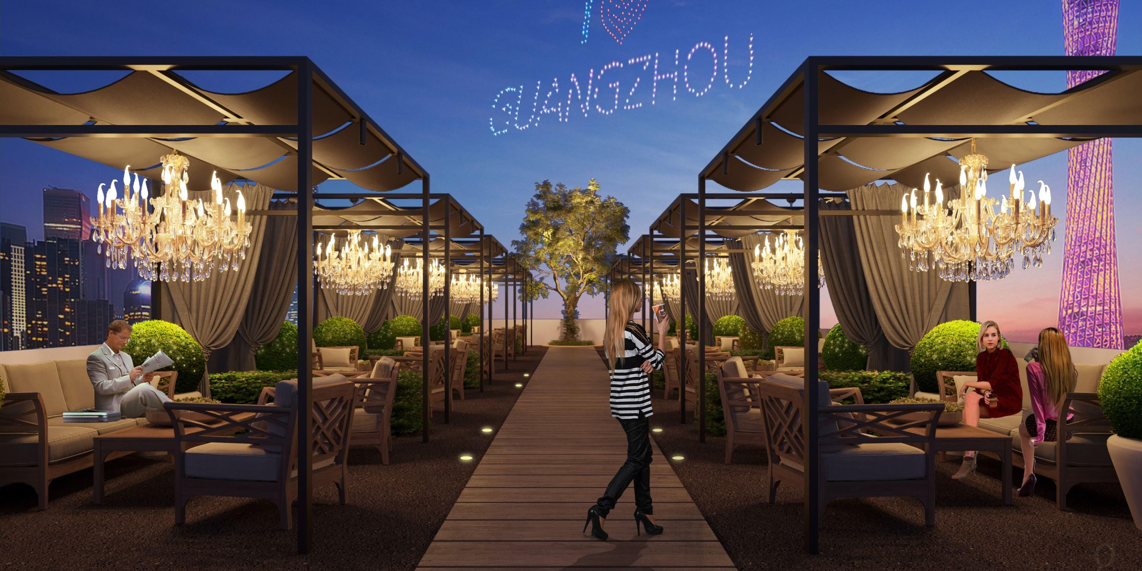 广州海心沙英迪格酒店外观图